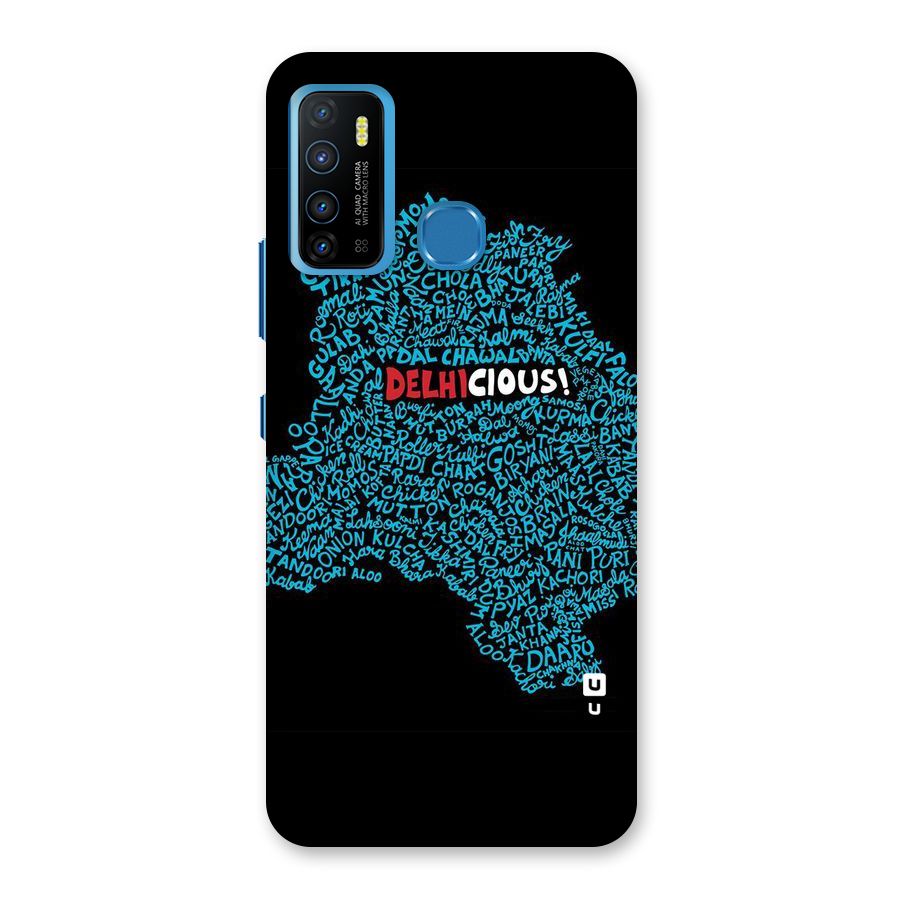 Delhicious Back Case for Infinix Hot 9
