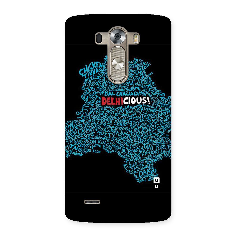 Delhicious Back Case for LG G3