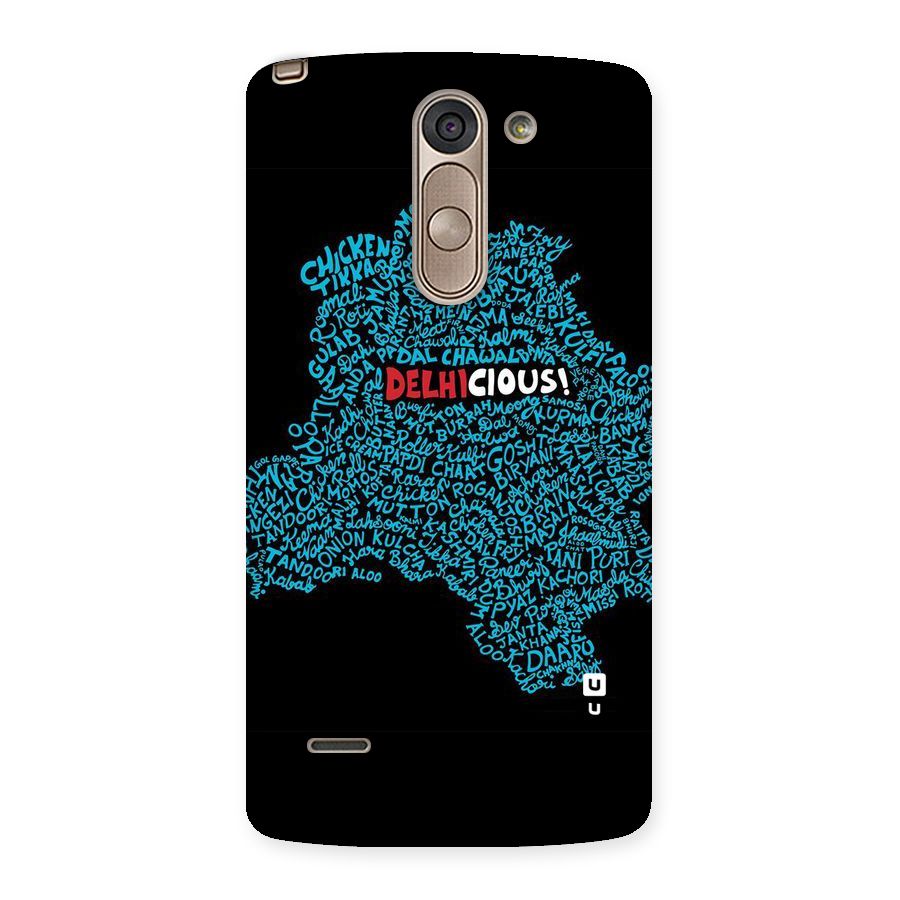 Delhicious Back Case for LG G3 Stylus