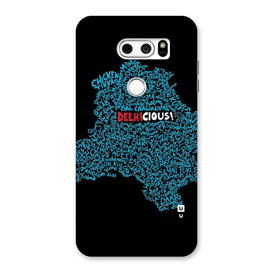 Delhicious Back Case for LG V30