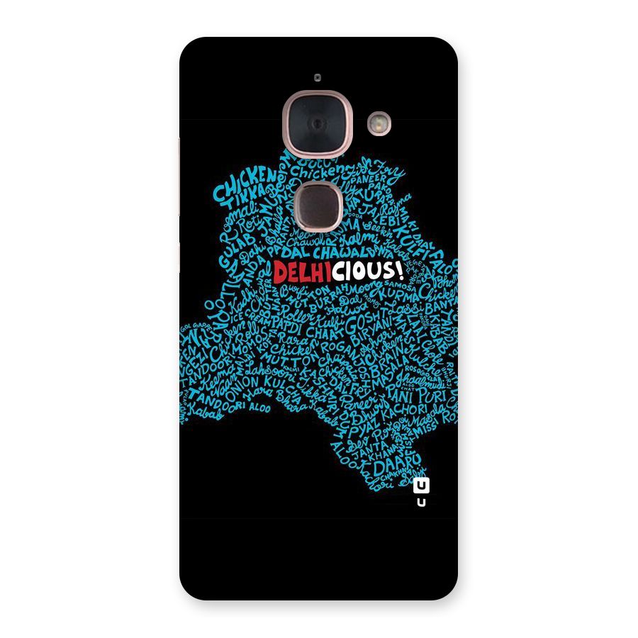 Delhicious Back Case for Le Max 2