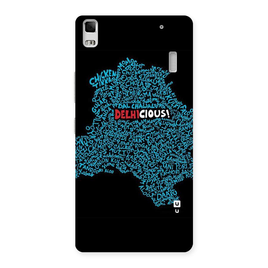 Delhicious Back Case for Lenovo A7000