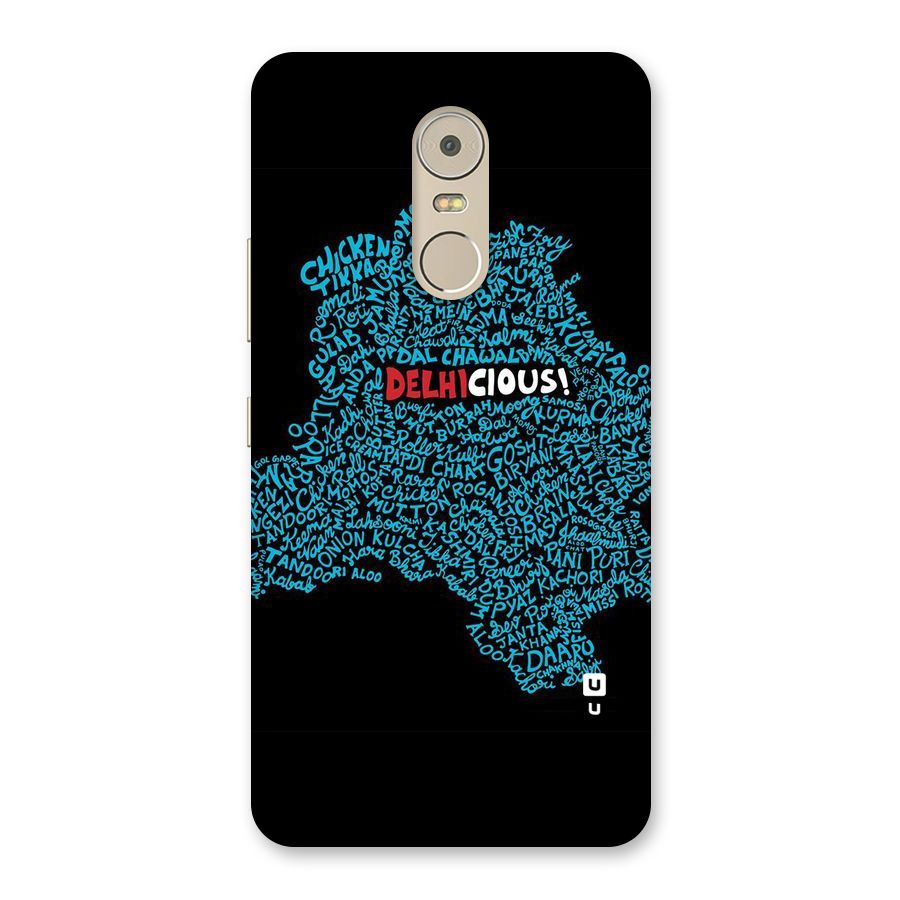 Delhicious Back Case for Lenovo K6 Note