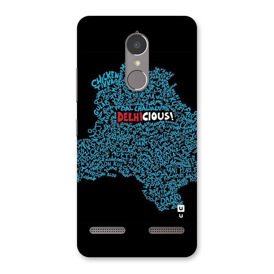 Delhicious Back Case for Lenovo K6 Power