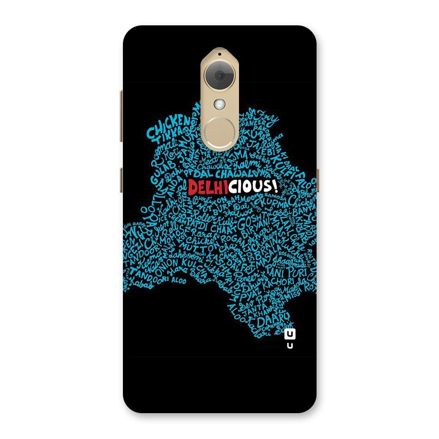Delhicious Back Case for Lenovo K8