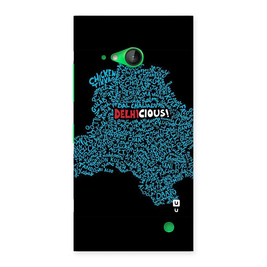 Delhicious Back Case for Lumia 730
