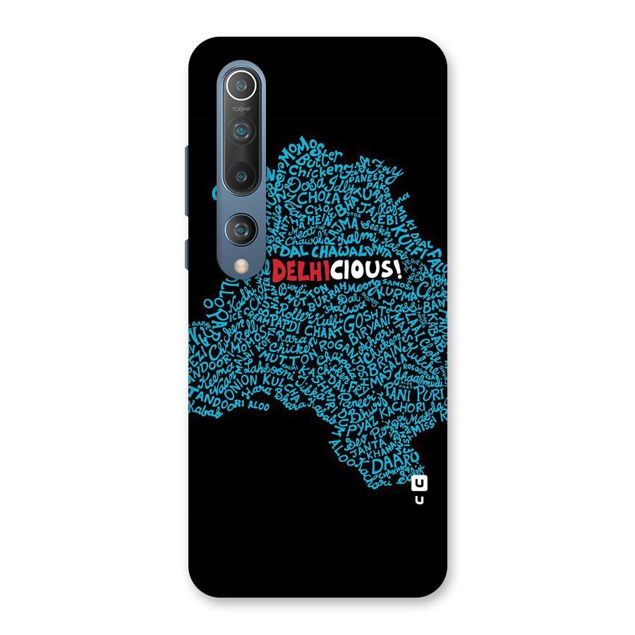 Delhicious Back Case for Mi 10
