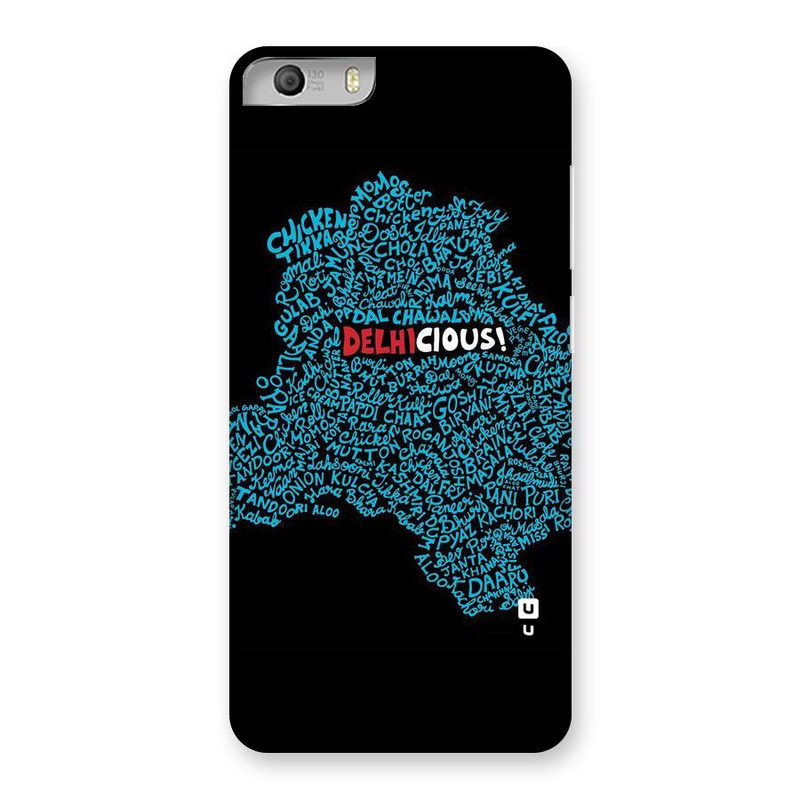Delhicious Back Case for Micromax Canvas Knight 2
