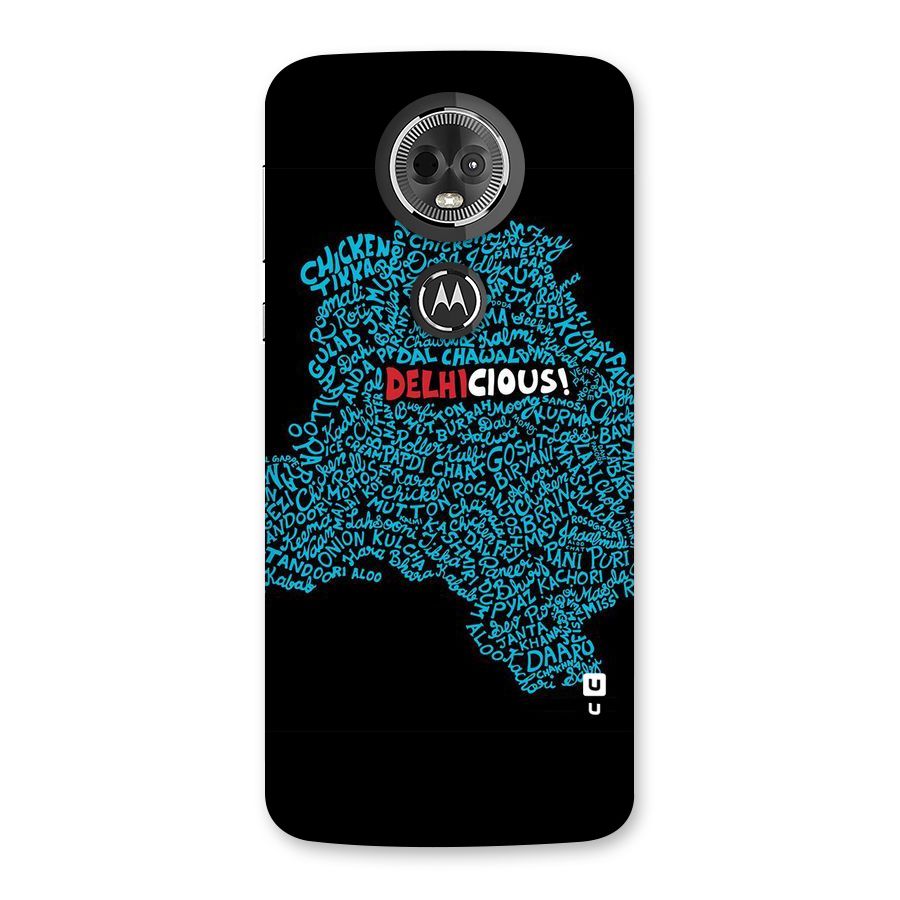 Delhicious Back Case for Moto E5 Plus