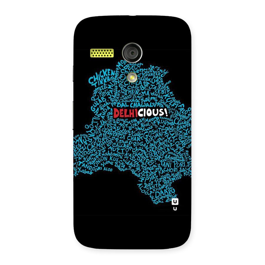 Delhicious Back Case for Moto G