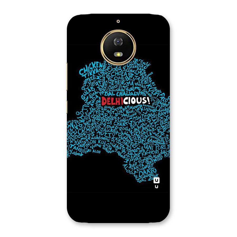 Delhicious Back Case for Moto G5s