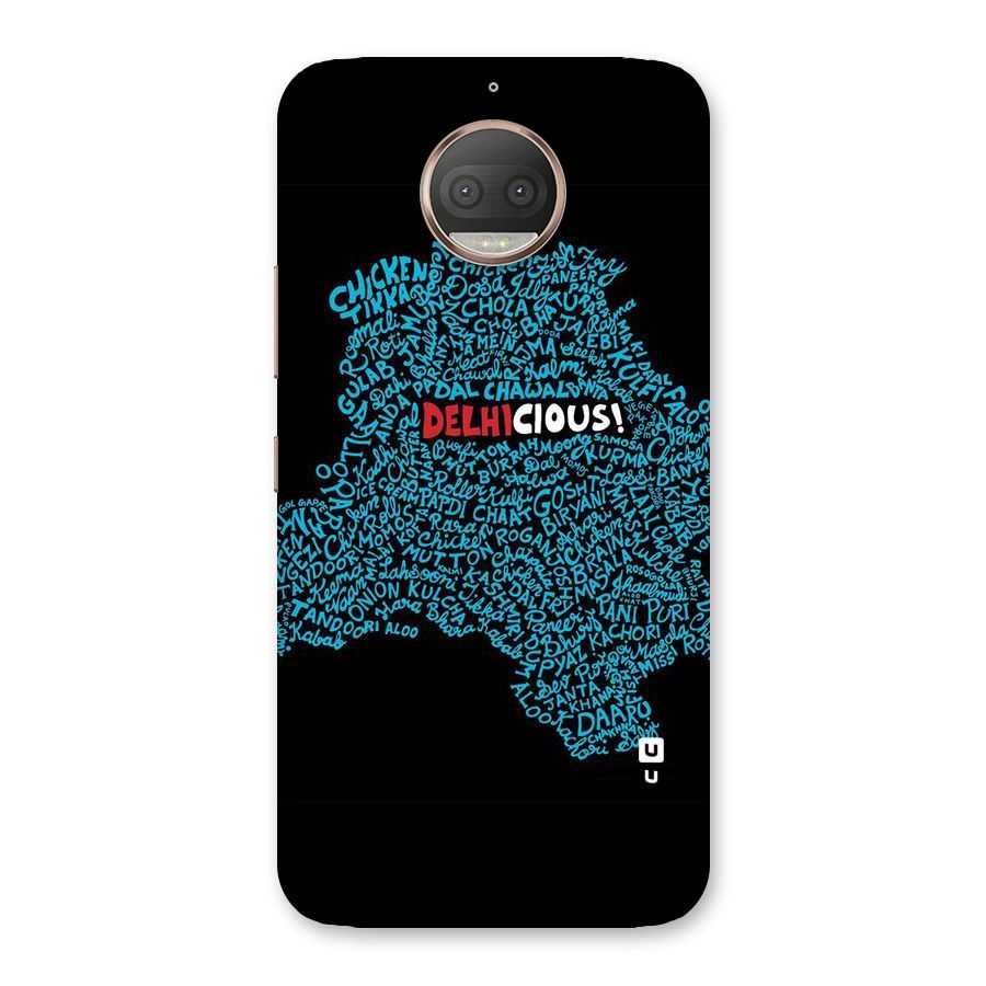 Delhicious Back Case for Moto G5s Plus