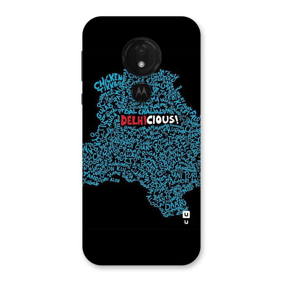 Delhicious Back Case for Moto G7 Power