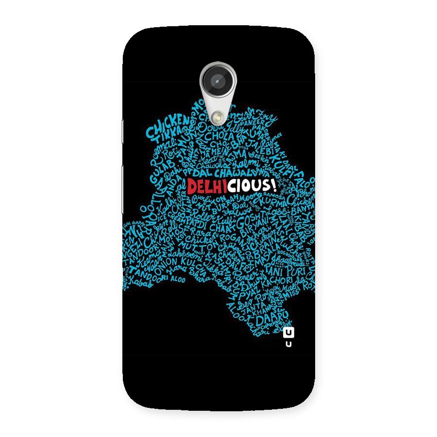 Delhicious Back Case for Moto G 2nd Gen