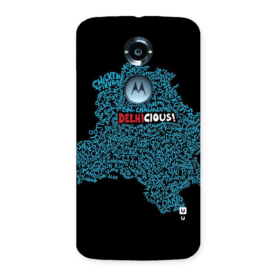 Delhicious Back Case for Moto X 2nd Gen