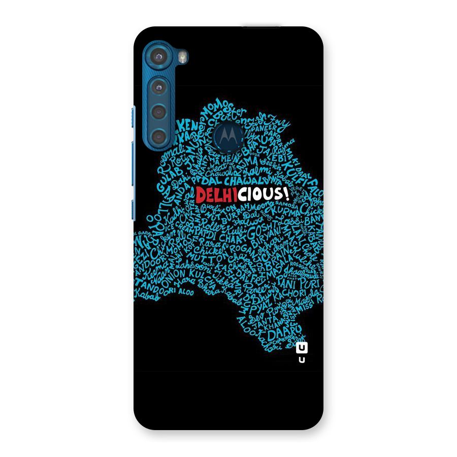 Delhicious Back Case for Motorola One Fusion Plus