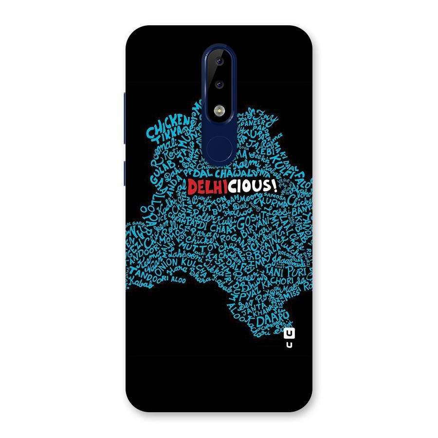 Delhicious Back Case for Nokia 5.1 Plus