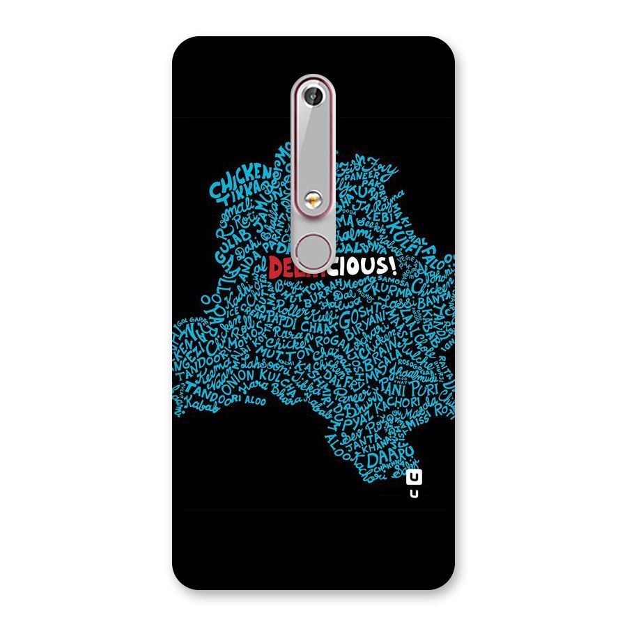 Delhicious Back Case for Nokia 6.1