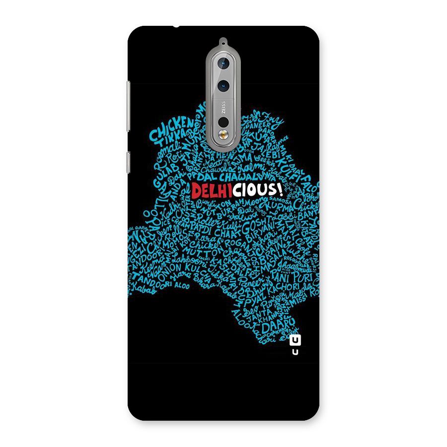 Delhicious Back Case for Nokia 8
