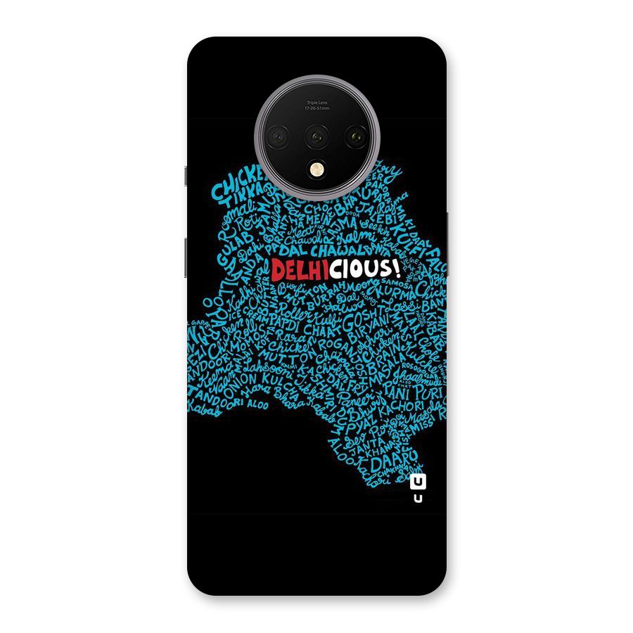 Delhicious Back Case for OnePlus 7T