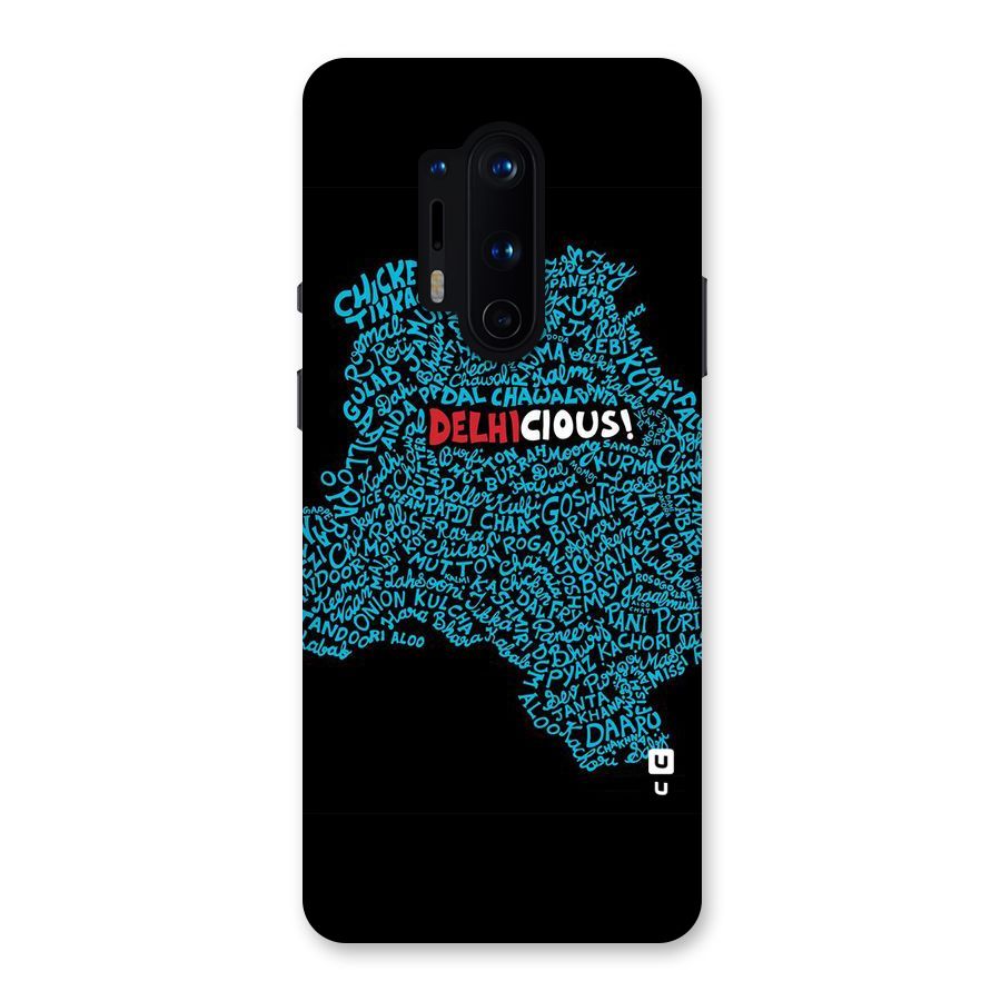 Delhicious Back Case for OnePlus 8 Pro