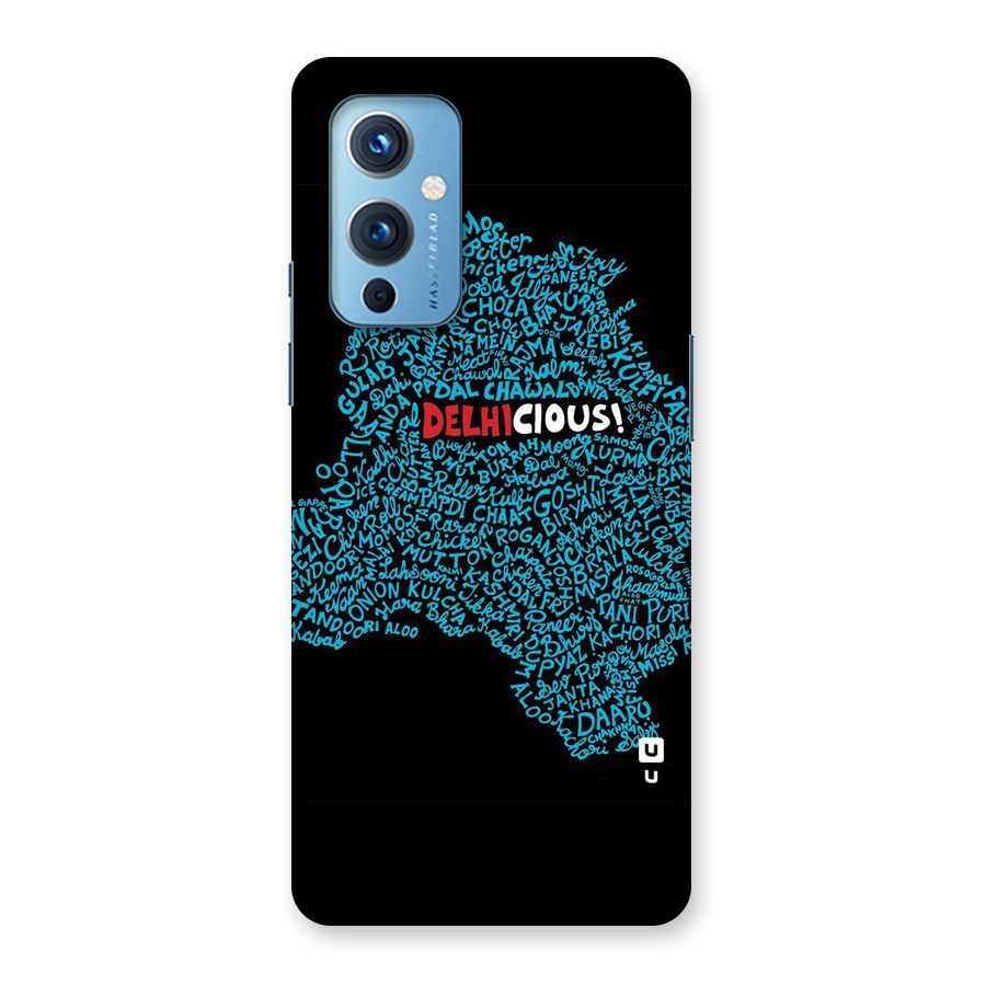 Delhicious Back Case for OnePlus 9