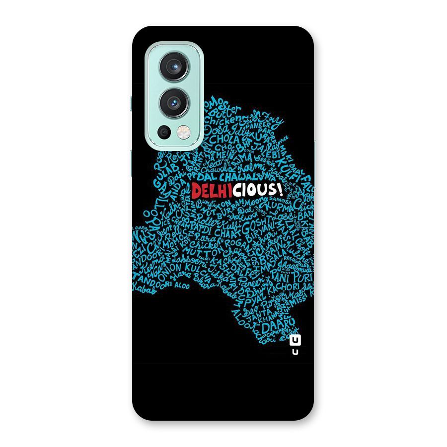 Delhicious Back Case for OnePlus Nord 2 5G