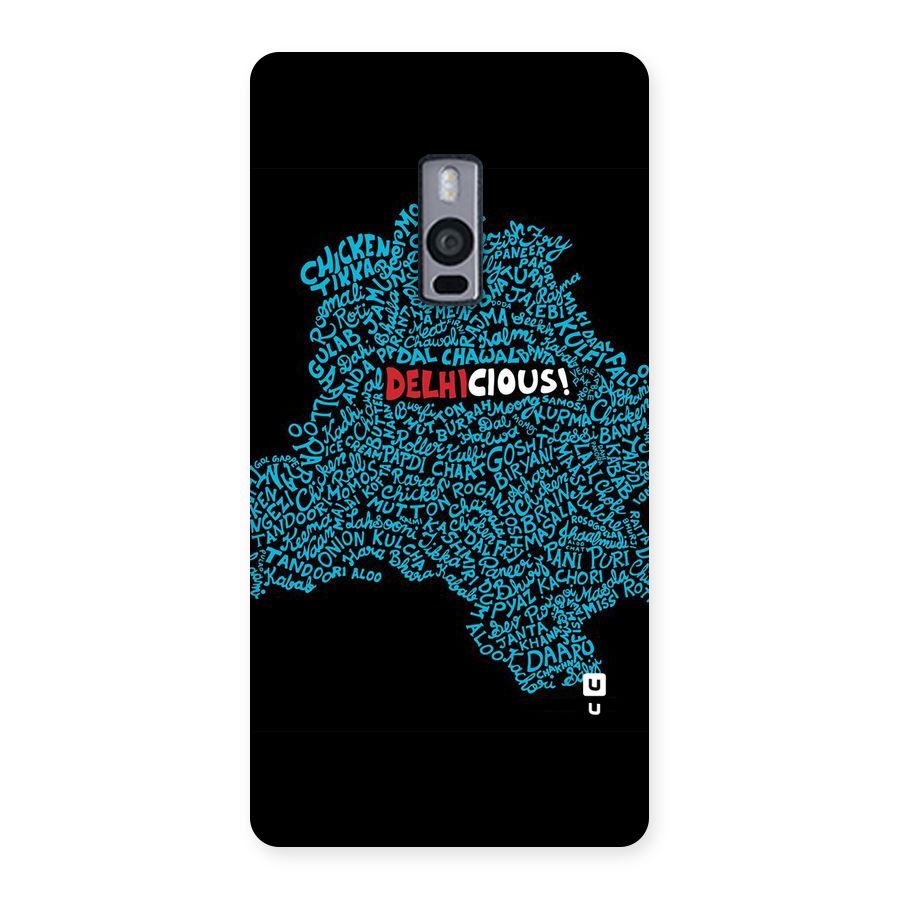 Delhicious Back Case for OnePlus Two