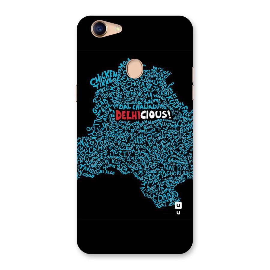 Delhicious Back Case for Oppo F5 Youth