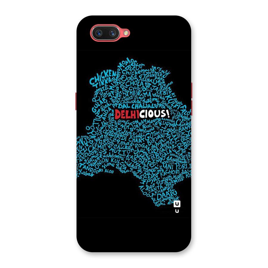 Delhicious Back Case for Oppo A3s