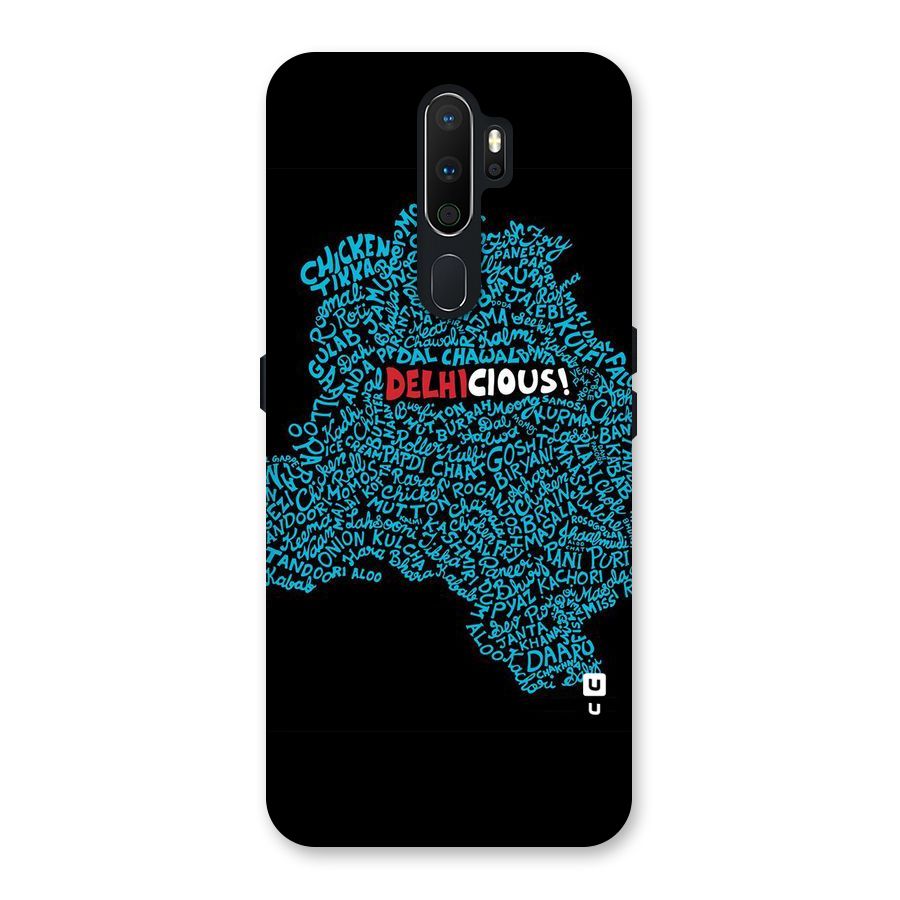 Delhicious Back Case for Oppo A5 (2020)