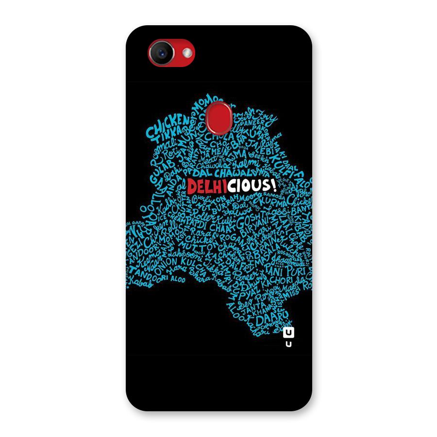Delhicious Back Case for Oppo F7
