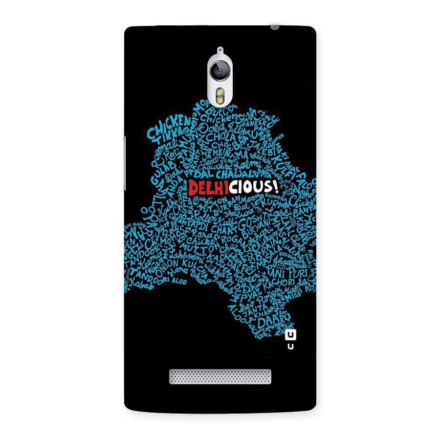 Delhicious Back Case for Oppo Find 7