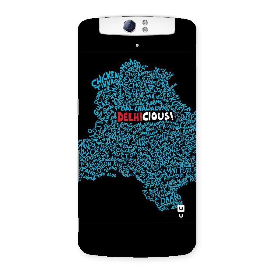 Delhicious Back Case for Oppo N1