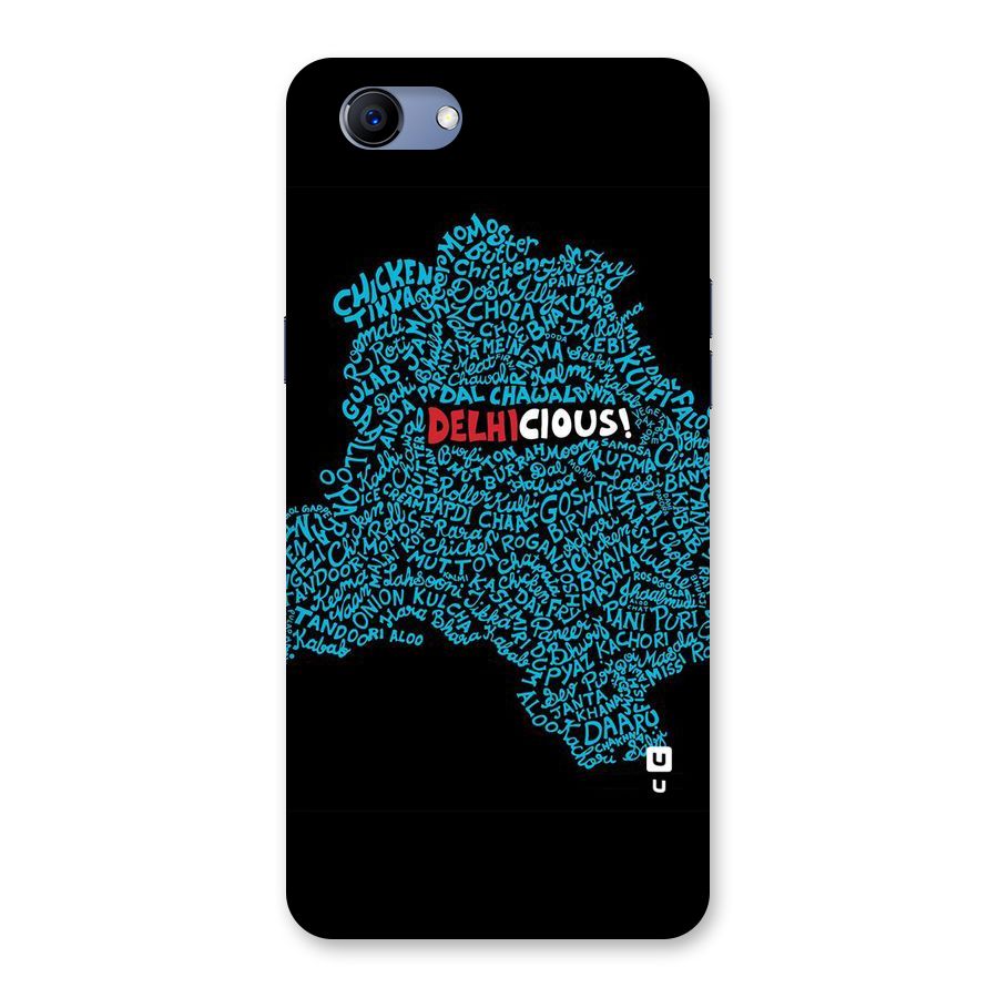 Delhicious Back Case for Oppo Realme 1