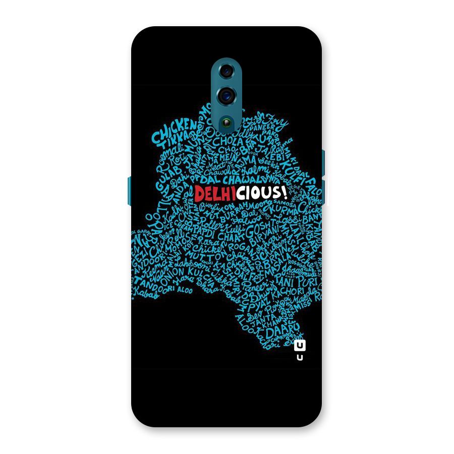 Delhicious Back Case for Oppo Reno