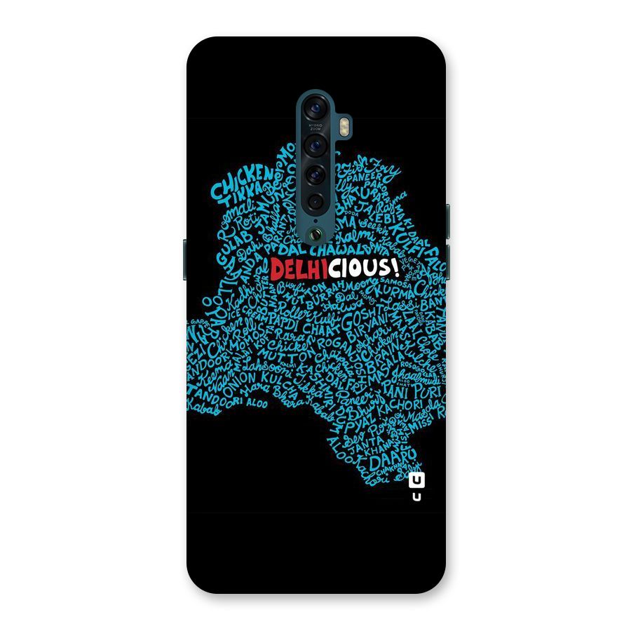 Delhicious Back Case for Oppo Reno2