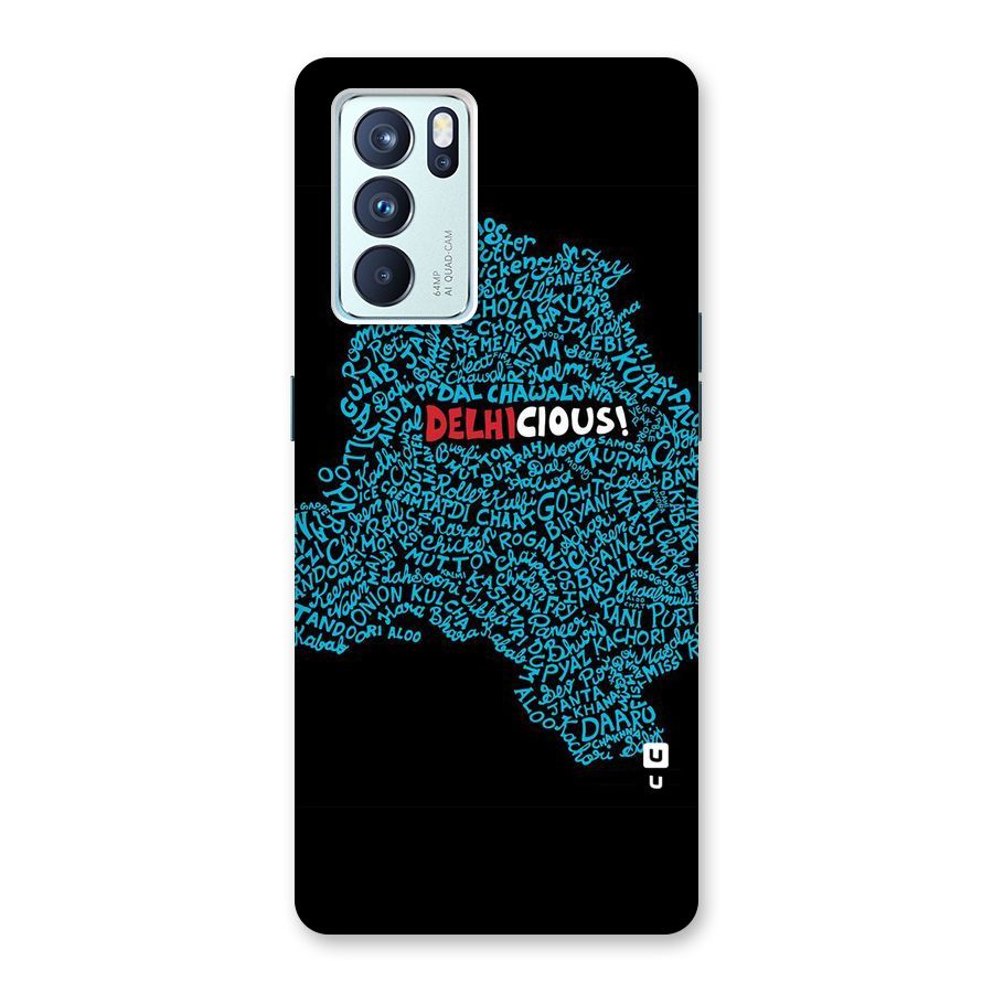 Delhicious Back Case for Oppo Reno6 Pro 5G