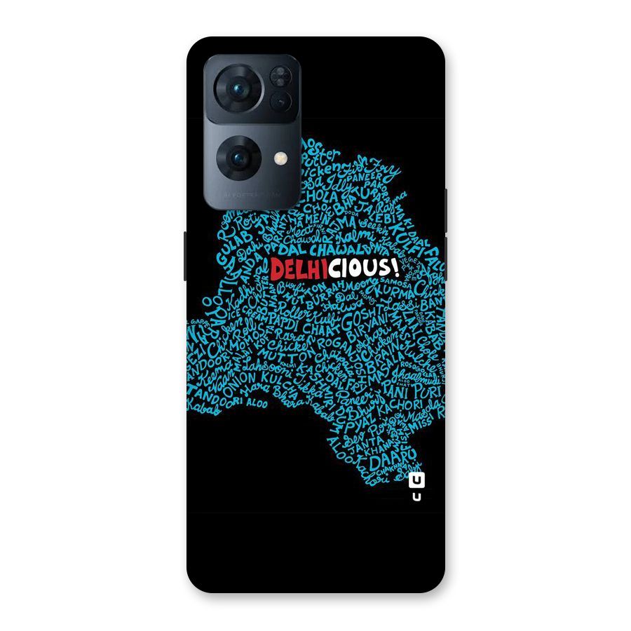 Delhicious Back Case for Oppo Reno7 Pro 5G