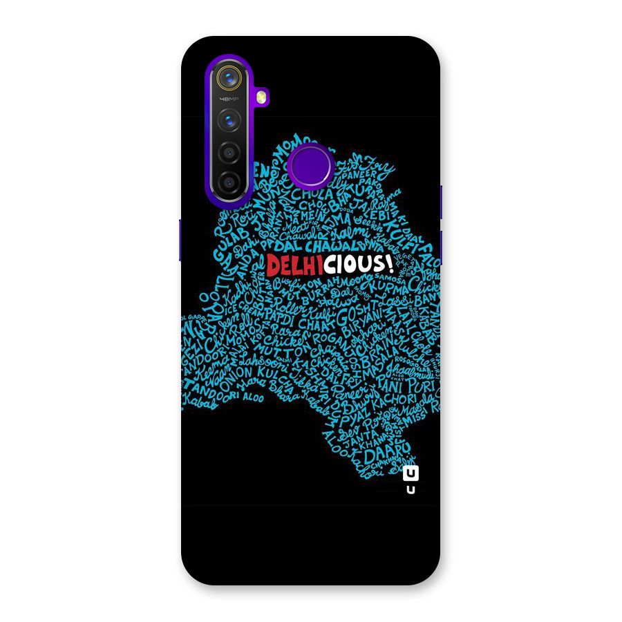 Delhicious Back Case for Realme 5 Pro