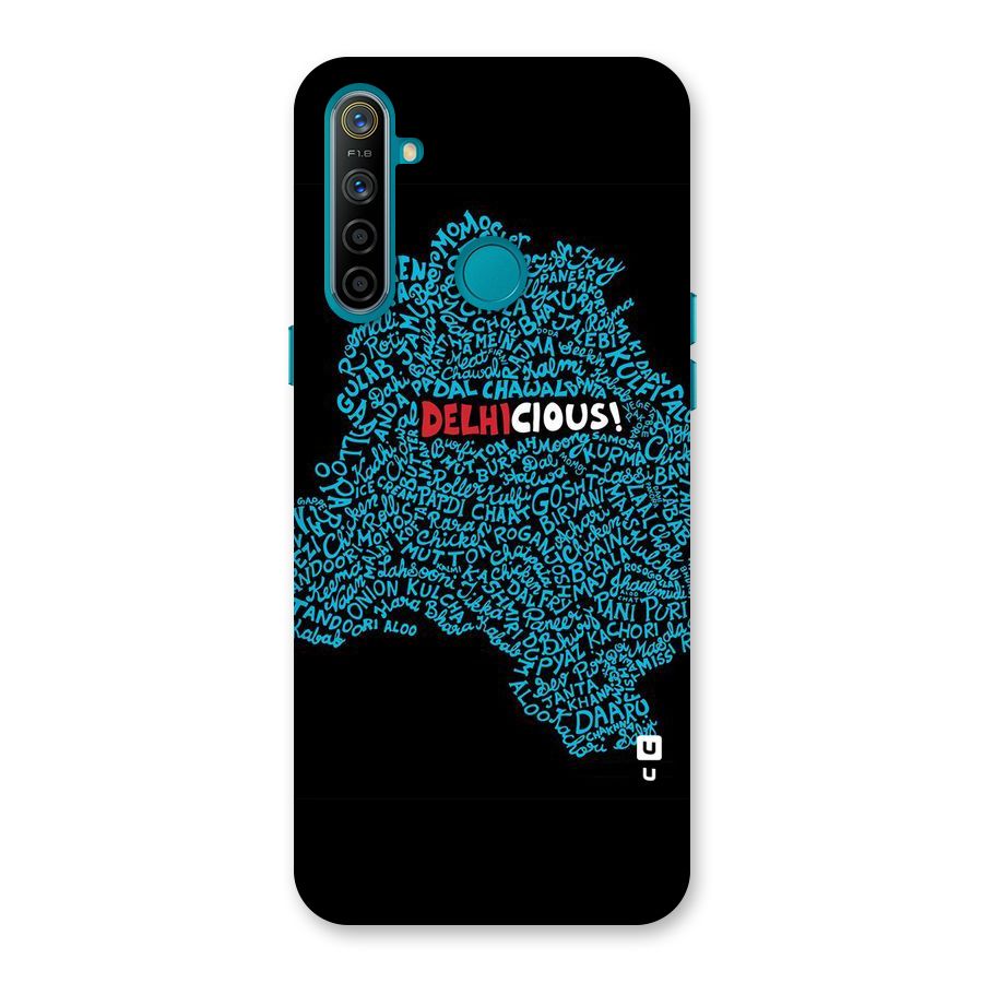 Delhicious Back Case for Realme 5i