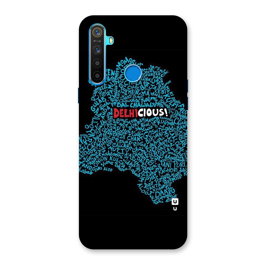 Delhicious Back Case for Realme 5s