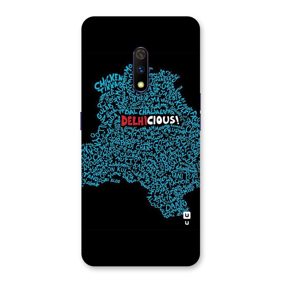 Delhicious Back Case for Realme X