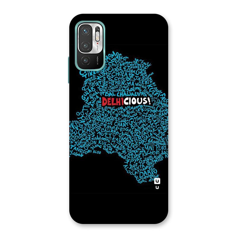 Delhicious Back Case for Redmi Note 10T 5G