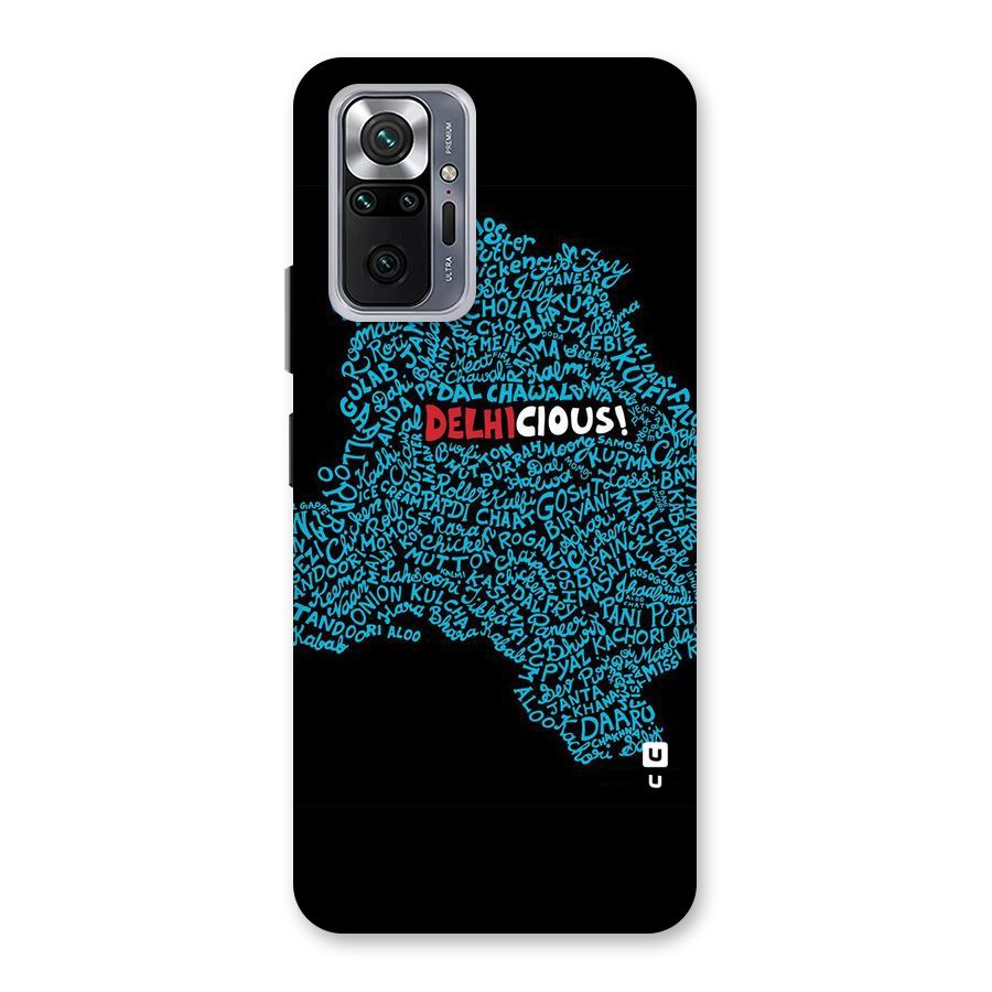 Delhicious Back Case for Redmi Note 10 Pro Max