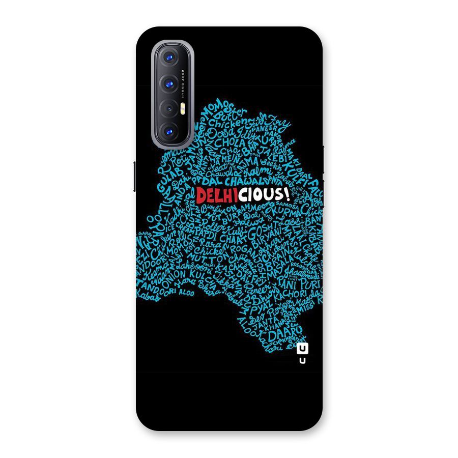 Delhicious Back Case for Reno3 Pro