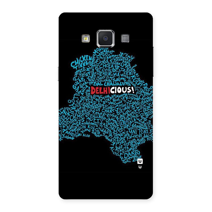 Delhicious Back Case for Samsung Galaxy A5
