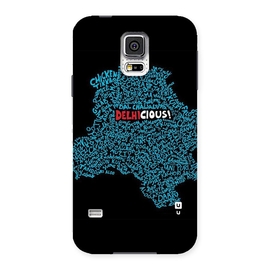 Delhicious Back Case for Samsung Galaxy S5