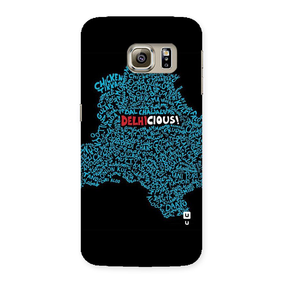 Delhicious Back Case for Samsung Galaxy S6 Edge