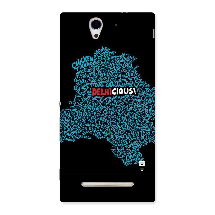 Delhicious Back Case for Sony Xperia C3